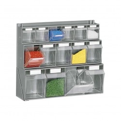 Stendinis rėmas su Practibox konteineriais