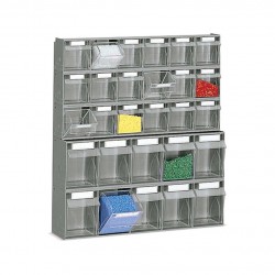 Wall Shelving For Practibox with Practibox (3x6, 2x5)