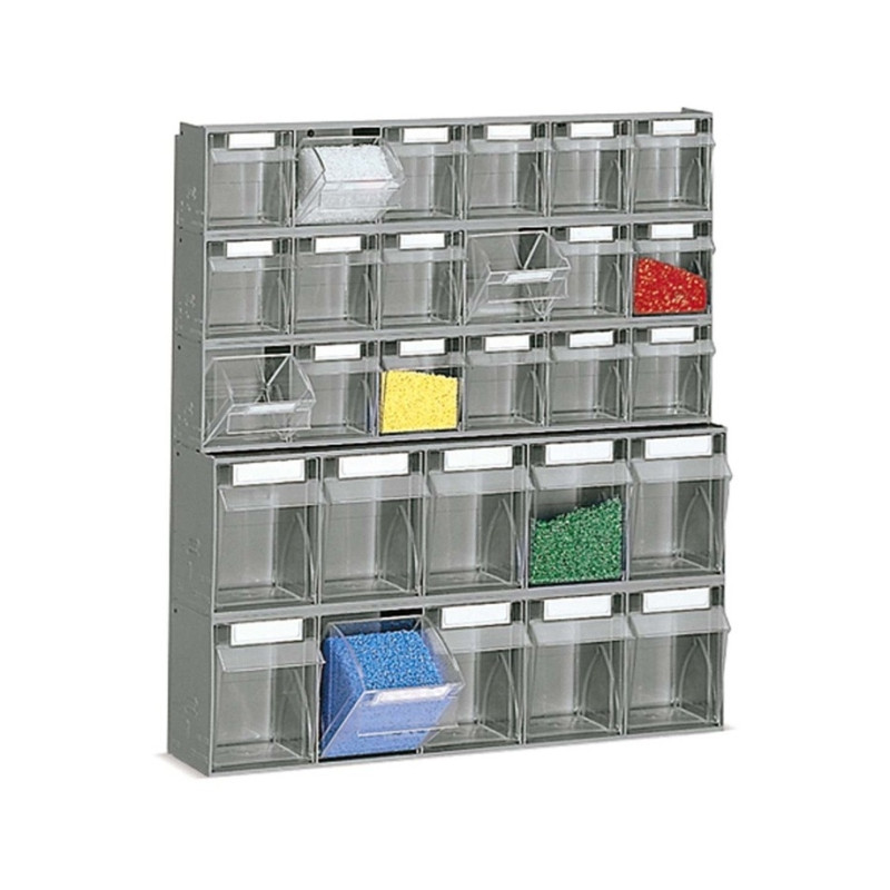 Wall Shelving For Practibox with Practibox (3x6, 2x5)