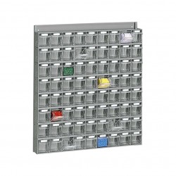 Wall Shelving For Practibox with Practibox (8x9)