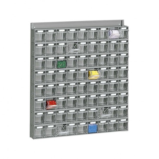 Wall Shelving For Practibox with Practibox (8x9)