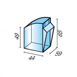 Practibox konteineris su 9 stalčiais