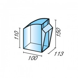 Practibox konteineris su 5 stalčiais