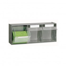 Practibox konteineris su 3 stalčiais