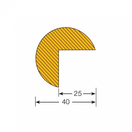 Edge protection circle, self-adhesive (A)