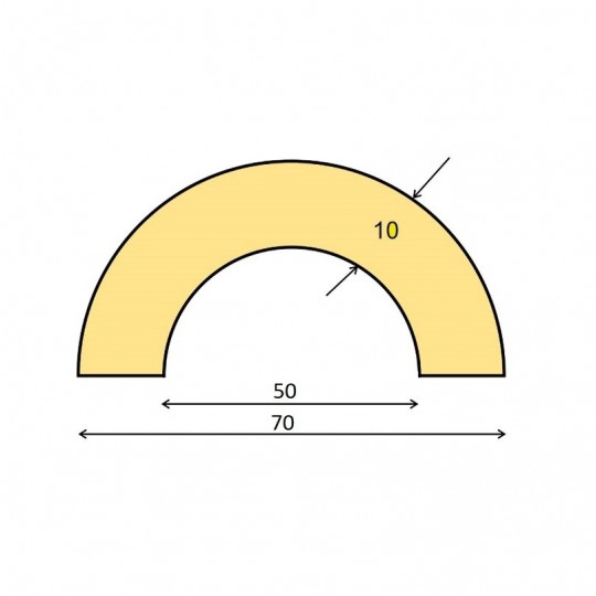 Edge protection round, self-adhesive ®