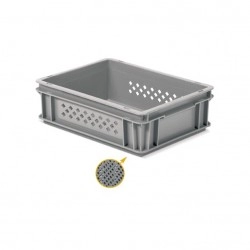 Containers series Athena, 10L, 400x300x120 mm (16 pcs), perforated