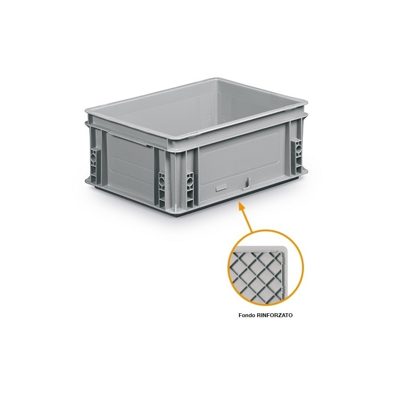 Dėžė Athena serijos, 15L, 400x300x170 mm (6 vnt.), sustiprintas dugnas