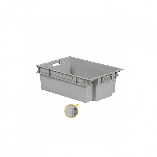 Containers series Minerva, 600x400x200 mm (6 pcs), closed