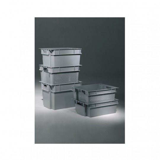 Dėžutė Minerva serijos 32L, 600x400x200 mm (6 vnt.), uždara