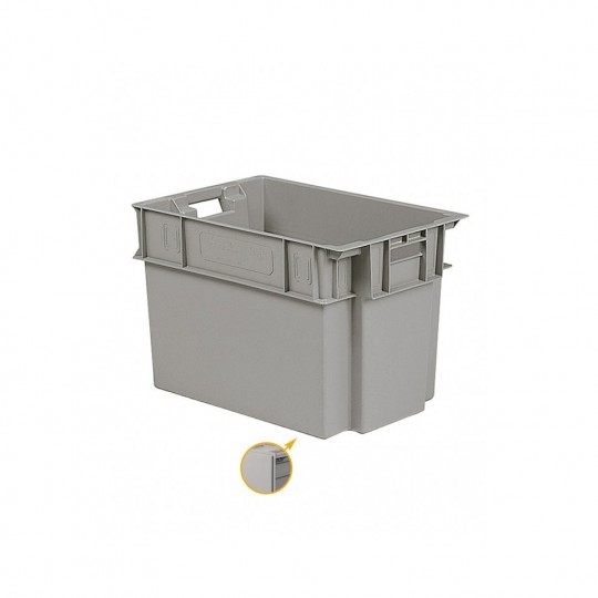 Dėžutė Minerva serijos 70L, 600x400x400 mm (6 vnt.), uždara