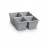 Divider box with four compartments for Compat containers