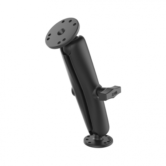 RAM® Double Ball Mount with Two Round Plates