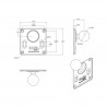 RAM® 75x75mm VESA Plate with Ball
