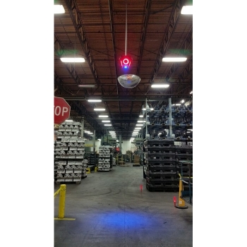Intersection Traffic Warning System for Warehouses