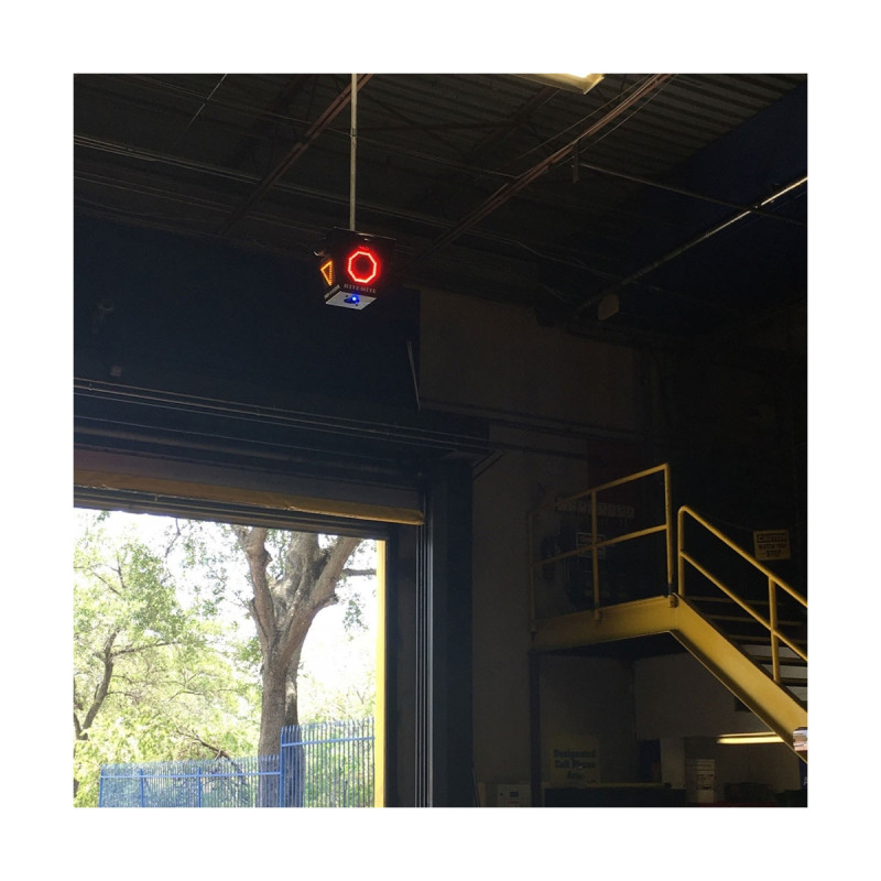 Intersection Traffic Warning System for Warehouses