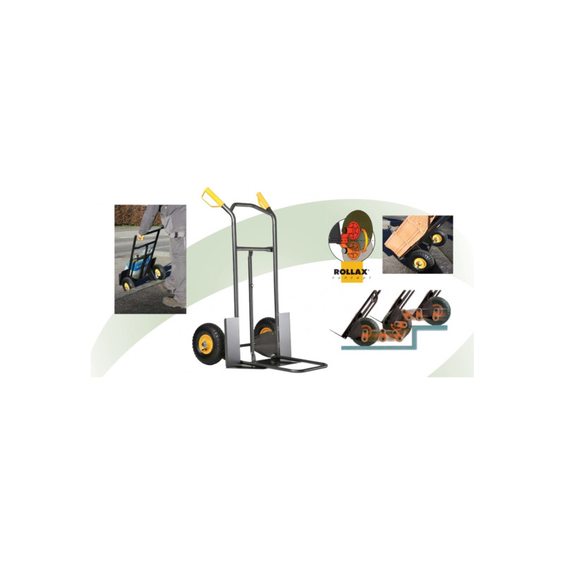 Sack truck Haemmerlin ROLLAX, 2 pneumatic wheels