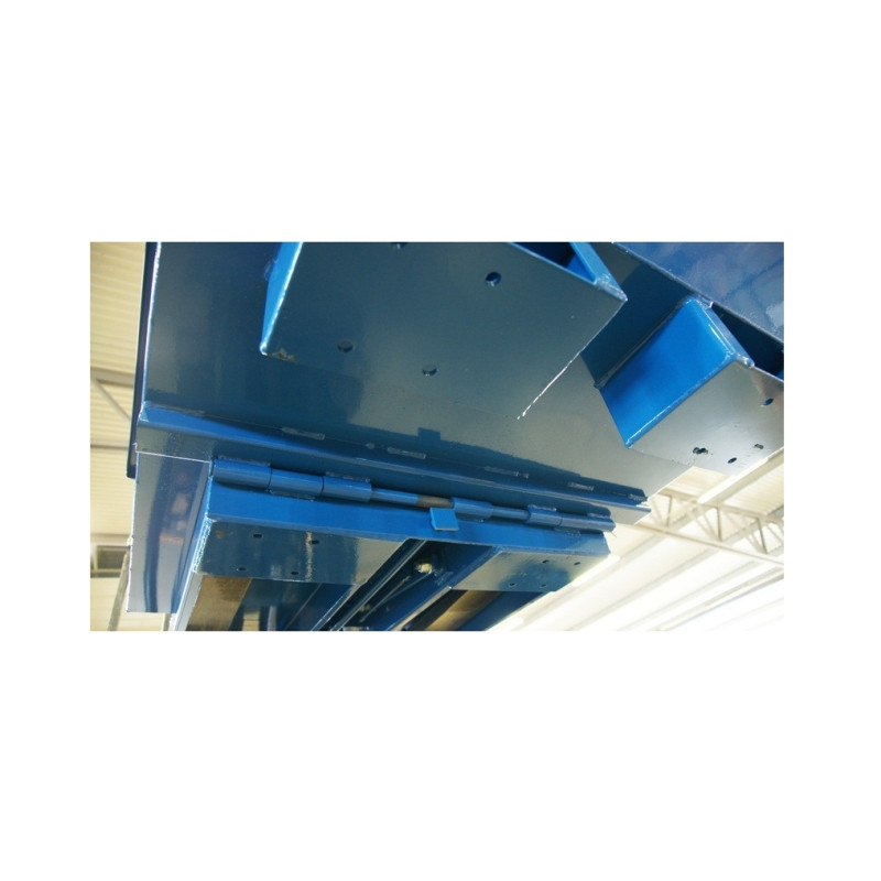 Low tilting skip Tippo, volume 550 L