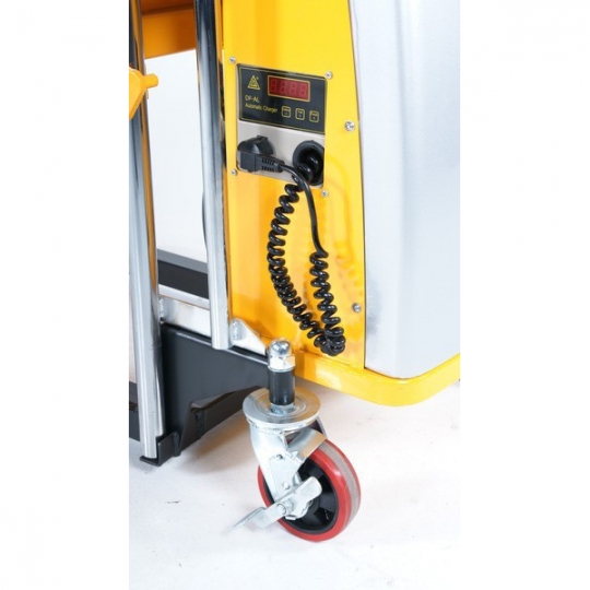 Electric mini hand stacker, 400 kg, 85-1200 mm