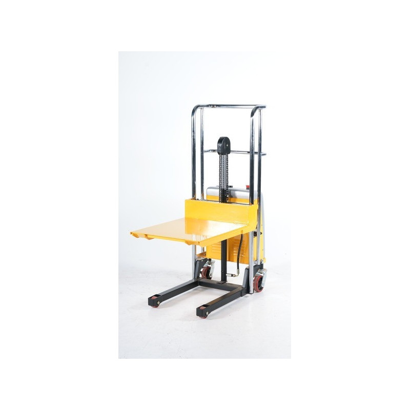 Electric mini hand stacker, 400 kg, 85-1500 mm