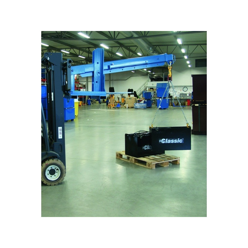 Truck crane, adjustable 2300 kg, 3500x500 mm