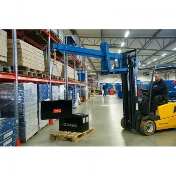 Truck crane, adjustable 2300 kg, 3500x500 mm