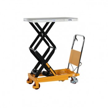 Hidraulinis pakėlimo stalas su dvigubomis žirklėmis, 350 kg