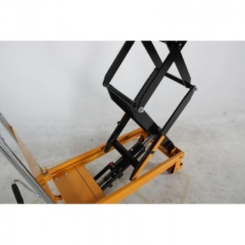 Lifting table double scissors, capacity 350 kg