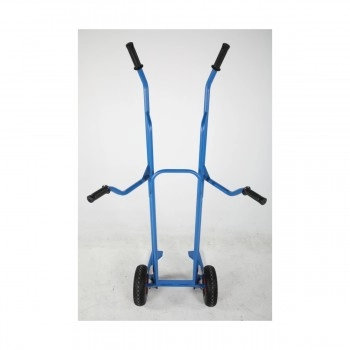 Padangų transportavimo vežimėlis, mėlynas