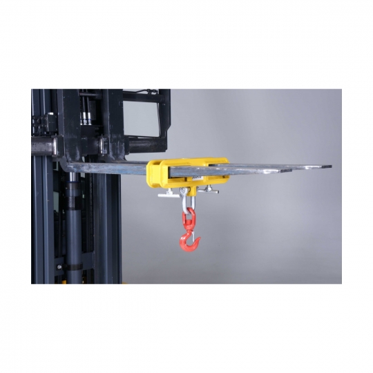 Hook attachment for forklift trucks, capacity 1 Ton