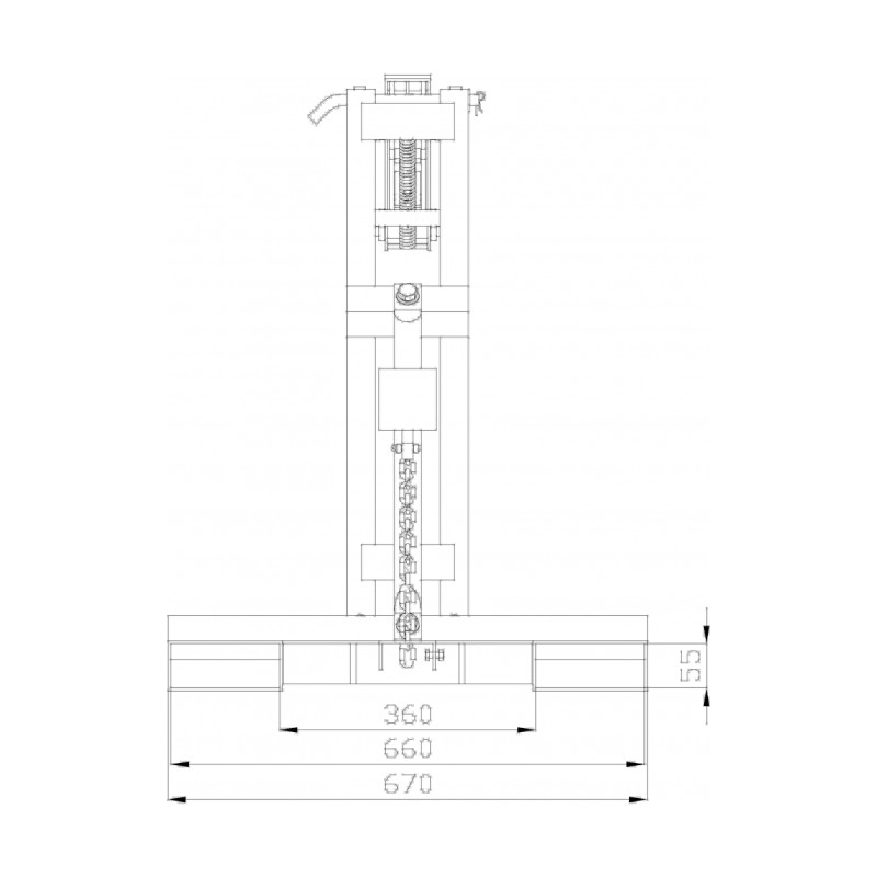 Gnybtas statinėms, viengubas
