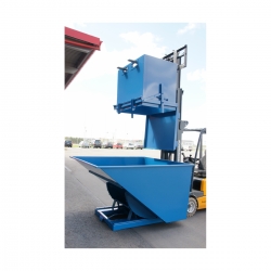 Bottom discharging container, 700L