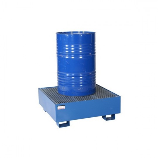 1 drum, standing, open