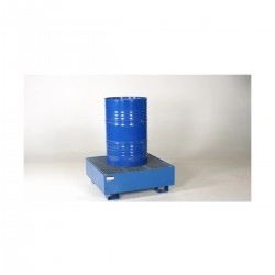 1 drum, standing, open