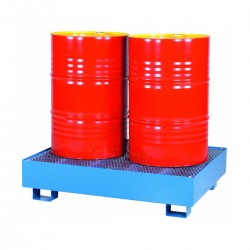 2 drum, standing, open