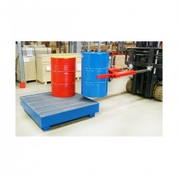 2 drum, standing, open