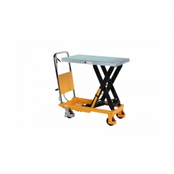 Lifting table with foot pump, capacity 500 kg