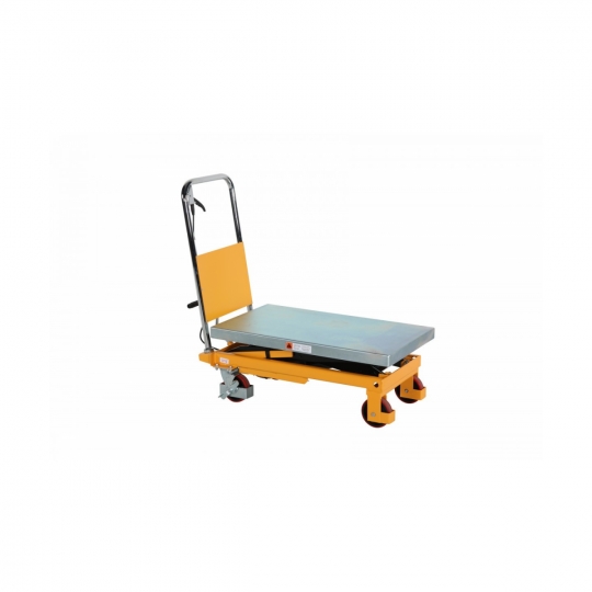 Lifting table with foot pump, capacity 500 kg