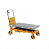 Lifting table with foot pump, capacity 750 kg