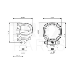 Work light LED