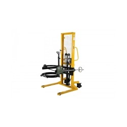 Drum stacker with tilt function