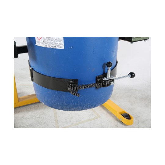 Drum stacker with tilt function