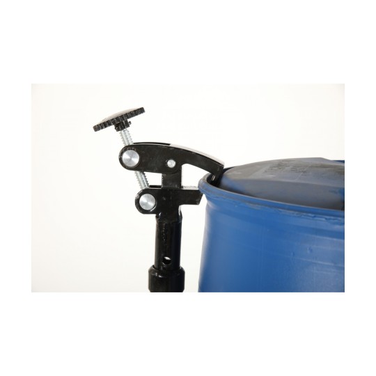 Drum stacker with tilt function