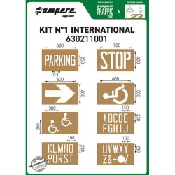 Stencils Kit. No. 1 International