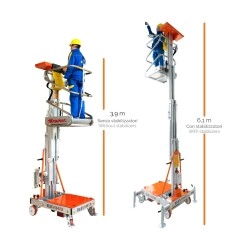Stumdoma elektrinė kėlimo platforma Elevah 61