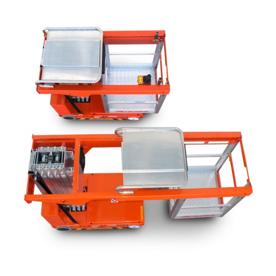 Kompaktiška platforma su išskleidžiamu keltuvu Elevah 80 Es Move