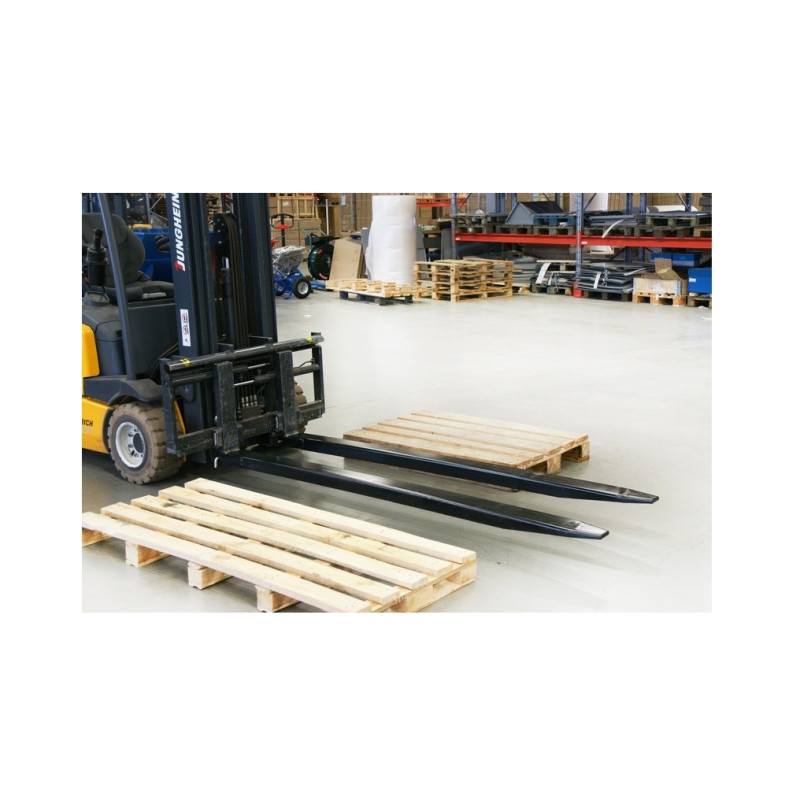 Fork extensions 2000x100x40 mm, 2,5T