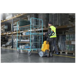 Electric tow tractor Jungheinrich EZS010 – lithium-ion