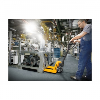 Jungheinrich AM22 rankinis vėžimėlis su trumpomis 795 mm šakėmis