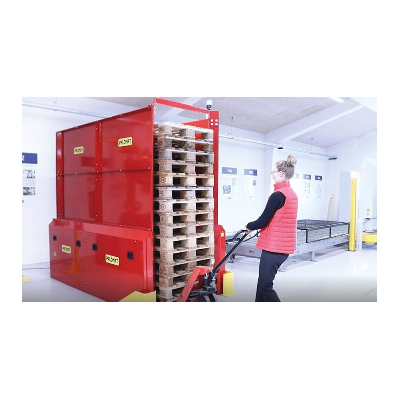 Palomat Double Up - automatic double pallet handling